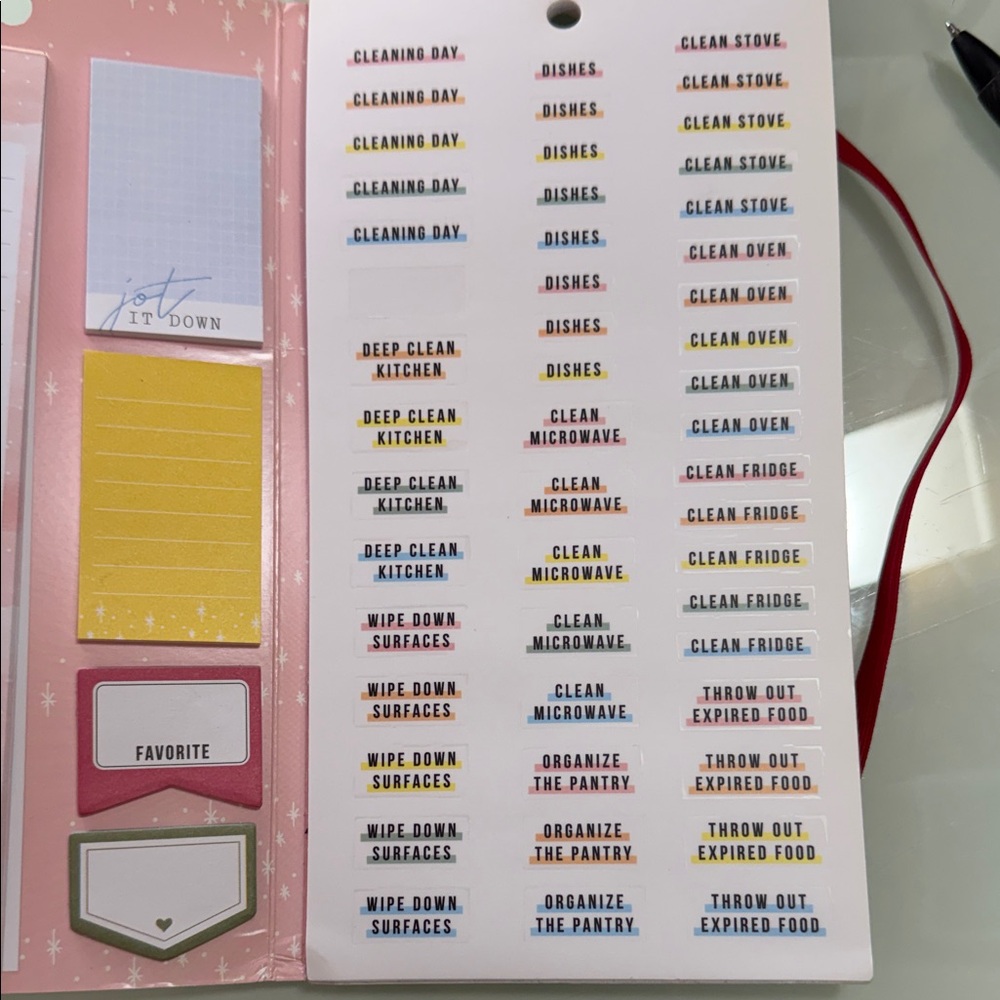 The Happy Planner Pink Avocado and Strawberry Sticker Book - Picture 6 of 7